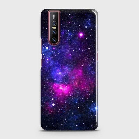 Vivo V15 Pro Cover - Dark Galaxy Stars Modern Printed Hard Case with Life Time Colors Guarantee b66