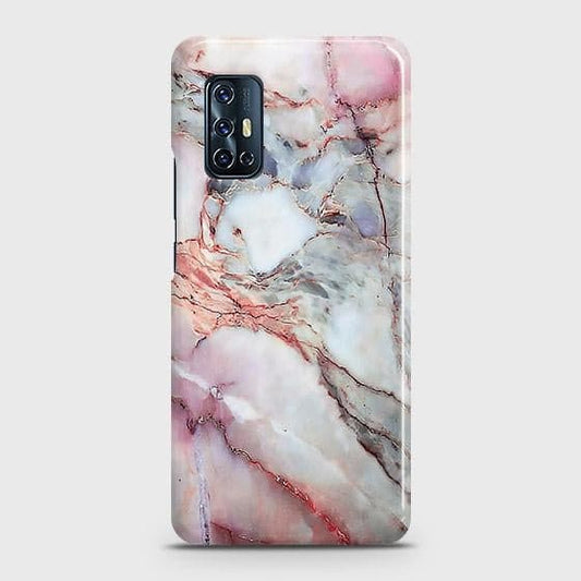 Vivo V17Cover - Violet Sky Marble Trendy Printed Hard Case with Life Time Colors Guarantee