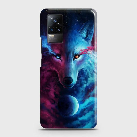 Vivo Y73 Cover - Infinity Wolf Trendy Printed Hard Case with Life Time Colors Guarantee