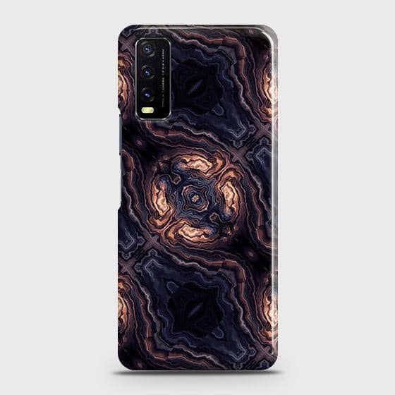 Vivo Y12s Cover - Source of Creativity Trendy Printed Hard Case with Life Time Colors Guarantee