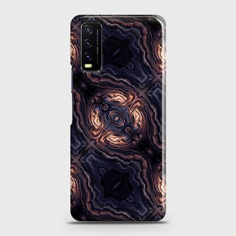 Vivo Y12s Cover - Source of Creativity Trendy Printed Hard Case with Life Time Colors Guarantee