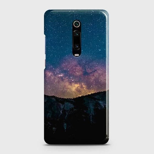 Xiaomi Mi 9T Cover - Matte Finish - Embrace Dark Galaxy  Trendy Printed Hard Case with Life Time Colors Guarantee