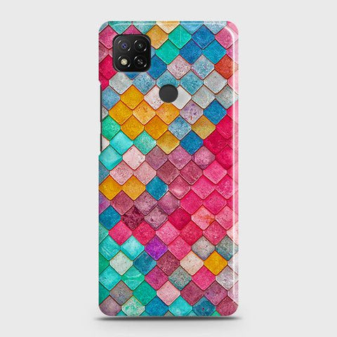 Xiaomi Redmi 9C Cover - Chic Colorful Mermaid Printed Hard Case with Life Time Colors Guarantee