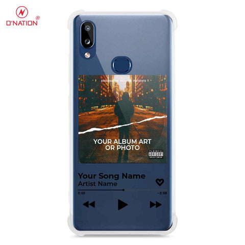 Samsung Galaxy A10s Cover - Personalised Album Art Series - 4 Designs - Clear Phone Case - Soft Silicon Borders