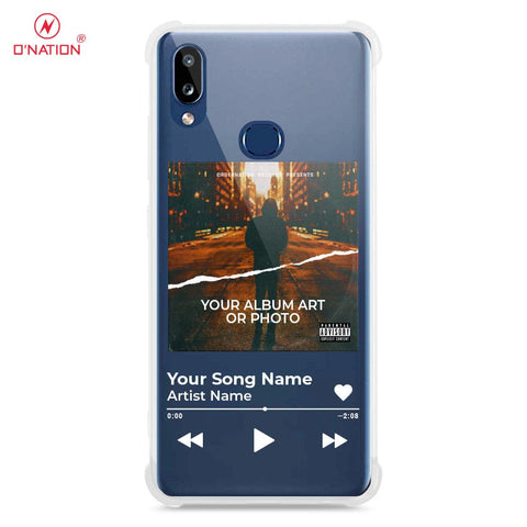 Samsung Galaxy A10s Cover - Personalised Album Art Series - 4 Designs - Clear Phone Case - Soft Silicon Borders