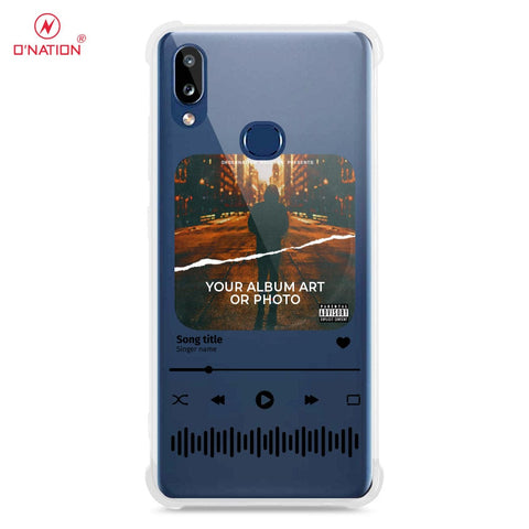 Samsung Galaxy A10s Cover - Personalised Album Art Series - 4 Designs - Clear Phone Case - Soft Silicon Borders