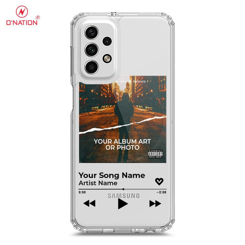 Samsung Galaxy A53 5G Cover - Personalised Album Art Series - 4 Designs - Clear Phone Case - Soft Silicon Borders