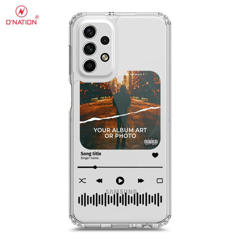 Samsung Galaxy A53 5G Cover - Personalised Album Art Series - 4 Designs - Clear Phone Case - Soft Silicon Borders