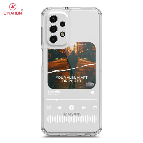 Samsung Galaxy A53 5G Cover - Personalised Album Art Series - 4 Designs - Clear Phone Case - Soft Silicon Borders