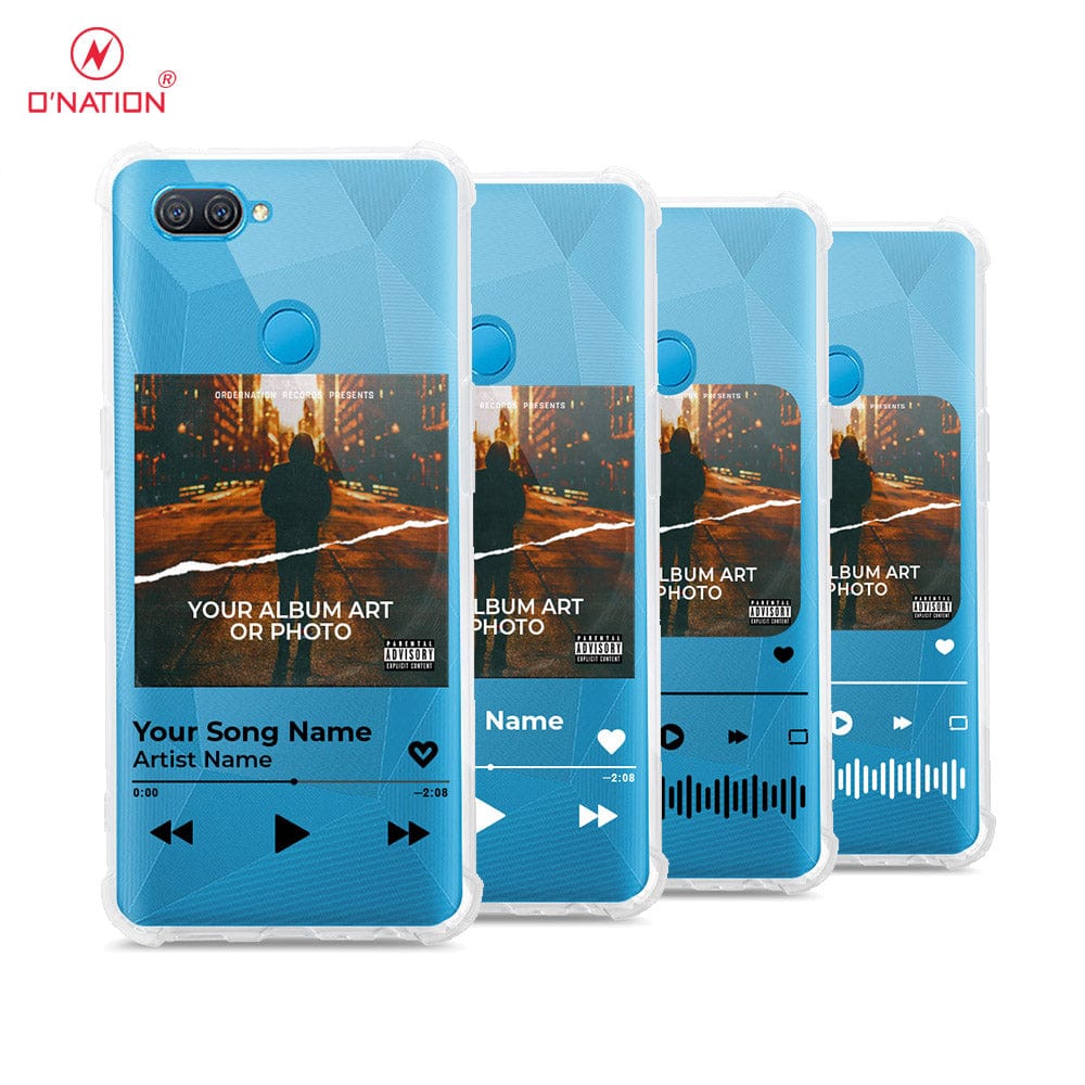 Oppo A5s Cover - Personalised Album Art Series - 4 Designs - Clear Phone Case - Soft Silicon Borders