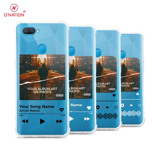 Oppo A5s Cover - Personalised Album Art Series - 4 Designs - Clear Phone Case - Soft Silicon Borders