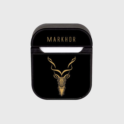 Apple Airpods 1 / 2 Cover - Markhor Series - Silicon Airpods Case