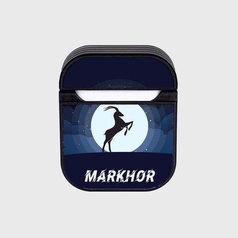 Apple Airpods 1 / 2 Cover - Markhor Series - Silicon Airpods Case