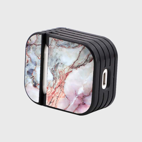 Apple Airpods 1 / 2 Cover - Colorful Marble Series - Silicon Airpods Case