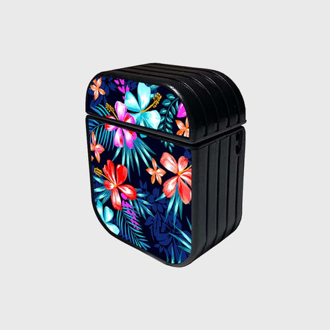 Apple Airpods 1 / 2 Cover - Floral Marble Series - Silicon Airpods Case