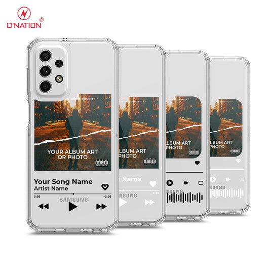 Samsung Galaxy A53 5G Cover - Personalised Album Art Series - 4 Designs - Clear Phone Case - Soft Silicon Borders