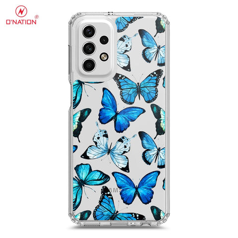 Samsung Galaxy A23 Cover - O'Nation Butterfly Dreams Series - 9 Designs - Clear Phone Case - Soft Silicon Borders