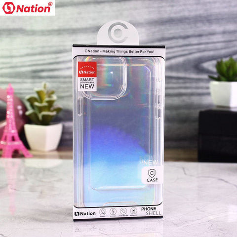 iPhone 14 Plus Cover - ONation Essential Series - Premium Quality No Yellowing Drop Tested Tpu+Pc Clear Soft Edges