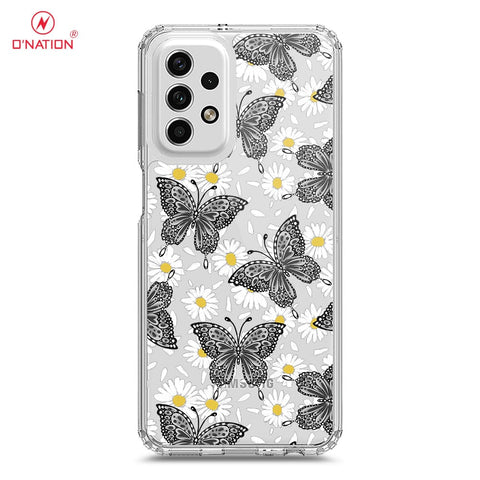 Samsung Galaxy A23 Cover - O'Nation Butterfly Dreams Series - 9 Designs - Clear Phone Case - Soft Silicon Borders