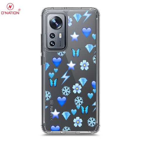 Xiaomi 12S Cover - O'Nation Butterfly Dreams Series - 9 Designs - Clear Phone Case - Soft Silicon Borders