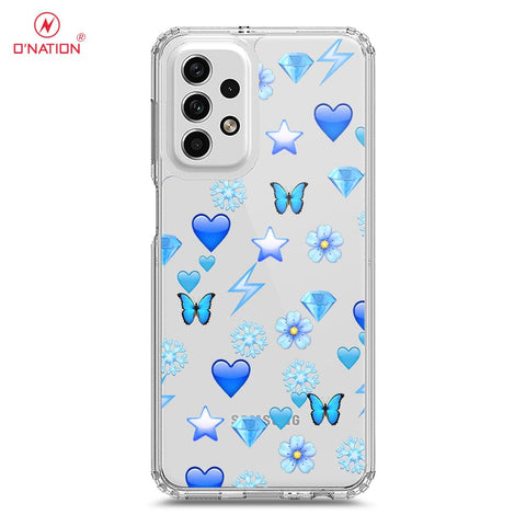 Samsung Galaxy A23 Cover - O'Nation Butterfly Dreams Series - 9 Designs - Clear Phone Case - Soft Silicon Borders