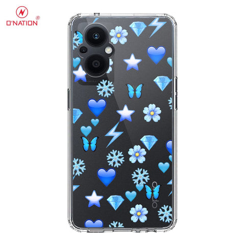 Oppo Reno 7Z 5G Cover - O'Nation Butterfly Dreams Series - 9 Designs - Clear Phone Case - Soft Silicon Borders