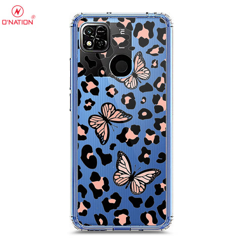 Xiaomi Redmi 10A Cover - O'Nation Butterfly Dreams Series - 9 Designs - Clear Phone Case - Soft Silicon Borders