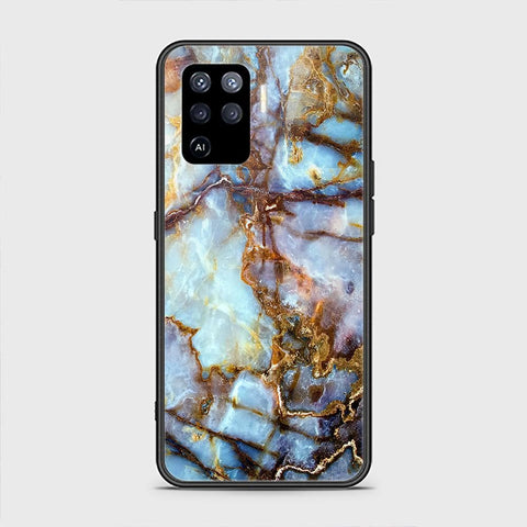 Oppo A94 Cover - Colorful Marble Series - HQ Ultra Shine Premium Infinity Glass Soft Silicon Borders Case