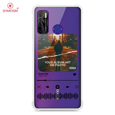 Tecno Camon 15 Cover - Personalised Album Art Series - 4 Designs - Clear Phone Case - Soft Silicon Borders