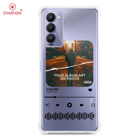 Tecno Camon 18P Cover - Personalised Album Art Series - 4 Designs - Clear Phone Case - Soft Silicon Borders