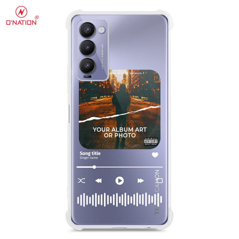 Tecno Camon 18T Cover - Personalised Album Art Series - 4 Designs - Clear Phone Case - Soft Silicon Borders