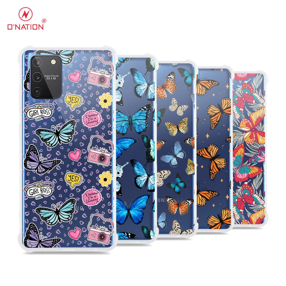 Samsung Galaxy S10 Lite Cover - O'Nation Butterfly Dreams Series - 9 Designs - Clear Phone Case - Soft Silicon Borders