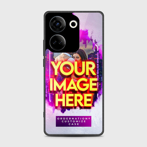 Tecno Camon 20 Pro  Cover - Customized Case Series - Upload Your Photo - Multiple Case Types Available