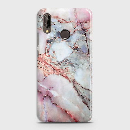 Huawei Nova 3 - Violet Sky Marble Trendy Printed Hard Case