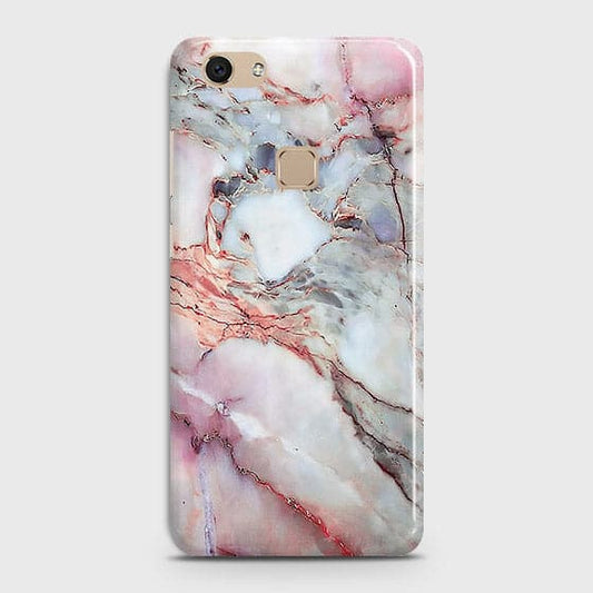 Vivo V7 - Violet Sky Marble Trendy Printed Hard Case