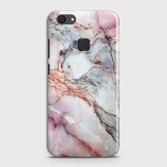 Vivo V7 Plus - Violet Sky Marble Trendy Printed Hard Case