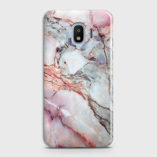 Samsung Galaxy J4 - Violet Sky Marble Trendy Printed Hard Case