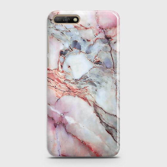 Huawei Y6 2018 - Violet Sky Marble Trendy Printed Hard Case