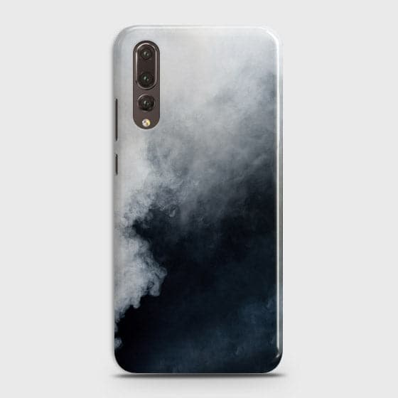 Huawei P20 Pro Cover - Matte Finish - Trendy Misty White and Black Marble Printed Hard Case with Life Time Colors Guarantee b-69