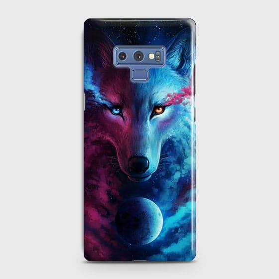 Samsung Galaxy Note 9 Cover - Infinity Wolf  Trendy Printed Hard Case With Life Time Guarantee (Fast Delivery)