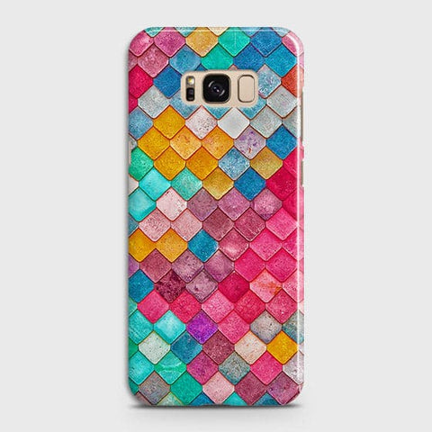 Samsung Galaxy S8 Plus Cover - Chic Colorful Mermaid Printed Hard Case with Life Time Colors Guarantee