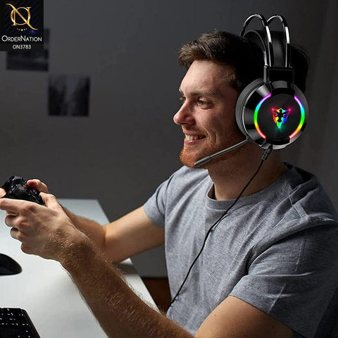 RGB U301 E-Sport Gaming Headphone With Mic ( Not Wireless/Bluetooth )