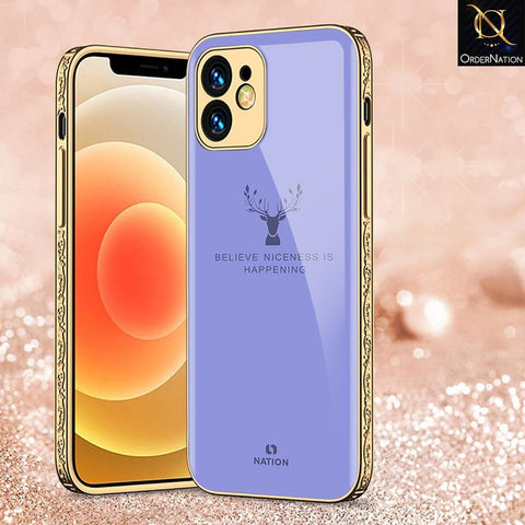 iPhone 11 Pro Cover - Nice Series - HQ Ultra Shine Premium Infinity Glass Soft Silicon Borders Case