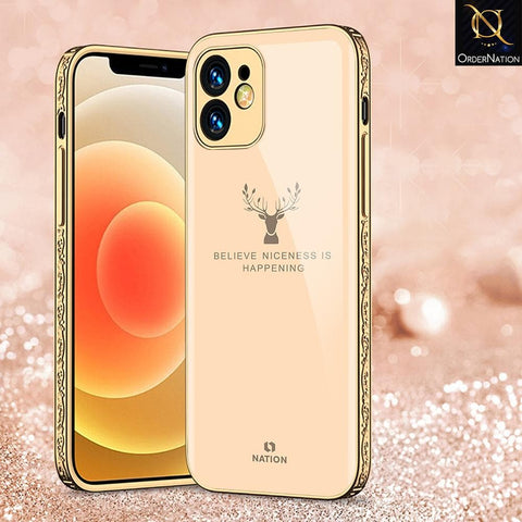 iPhone 11 Pro Cover - Nice Series - HQ Ultra Shine Premium Infinity Glass Soft Silicon Borders Case