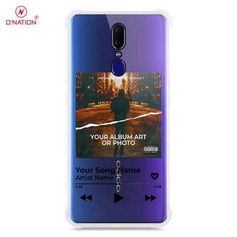 Oppo F11 Cover - Personalised Album Art Series - 4 Designs - Clear Phone Case - Soft Silicon Borders