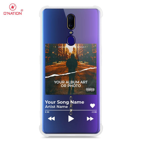 Oppo F11 Cover - Personalised Album Art Series - 4 Designs - Clear Phone Case - Soft Silicon Borders