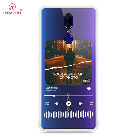 Oppo F11 Cover - Personalised Album Art Series - 4 Designs - Clear Phone Case - Soft Silicon Borders