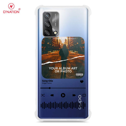 Oppo F19 Cover - Personalised Album Art Series - 4 Designs - Clear Phone Case - Soft Silicon Borders