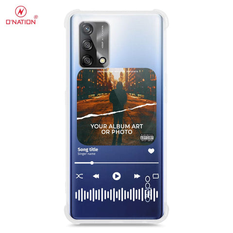 Oppo F19 Cover - Personalised Album Art Series - 4 Designs - Clear Phone Case - Soft Silicon Borders