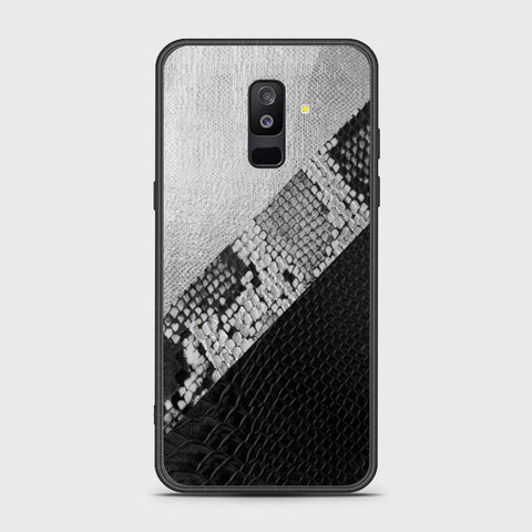 Samsung Galaxy A6 Plus 2018 Cover- Printed Skins Series - HQ Ultra Shine Premium Infinity Glass Soft Silicon Borders Case